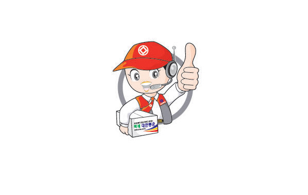 這是一款卡通送貨員為形象的LOGO設(shè)計(jì)，豎起大母指突出最強(qiáng)