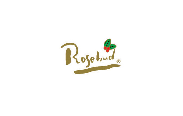 Rosebnd 很隨意的LOGO設(shè)計(jì)風(fēng)格，右上角用樹葉與野果的組合，標(biāo)志已注冊(cè)