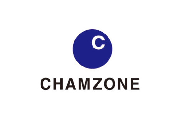 化妝品logo設(shè)計：將首字母C放置在藍色圓的右上方