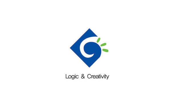 教育機構(gòu)的logo設(shè)計。logo以字母L,C結(jié)合變形出一個旋轉(zhuǎn)感的圖形