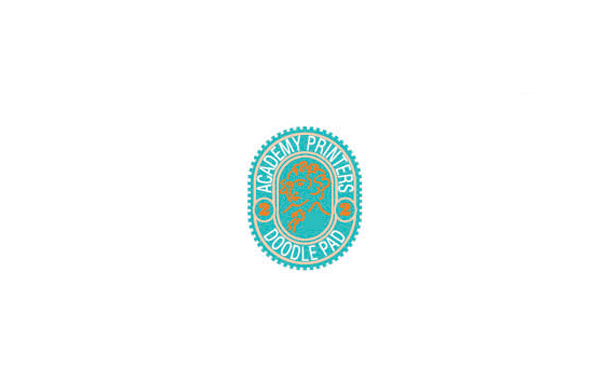 一個名字叫做涂鴉板的學(xué)校印刷部門logo設(shè)計