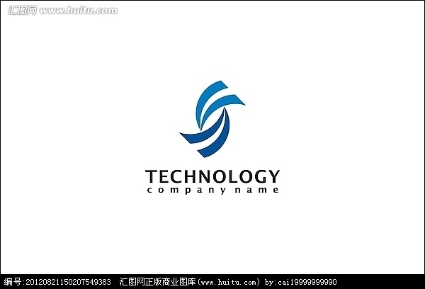 BC由藍色和桔黃色創(chuàng)意的寶成投資公司LOGO設計欣賞