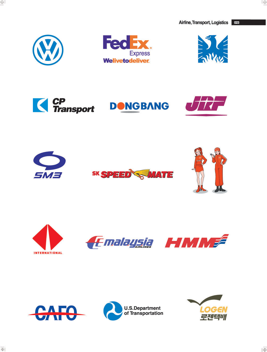 國外CPTransport英文品牌字母LOGO設計欣賞