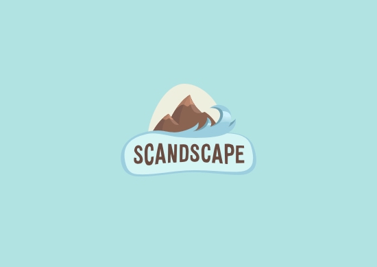 SCANDSCAPE國外冰淇淋公司LOGO設計
