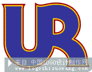 UR字母結(jié)合的公司LOGO設(shè)計(jì)