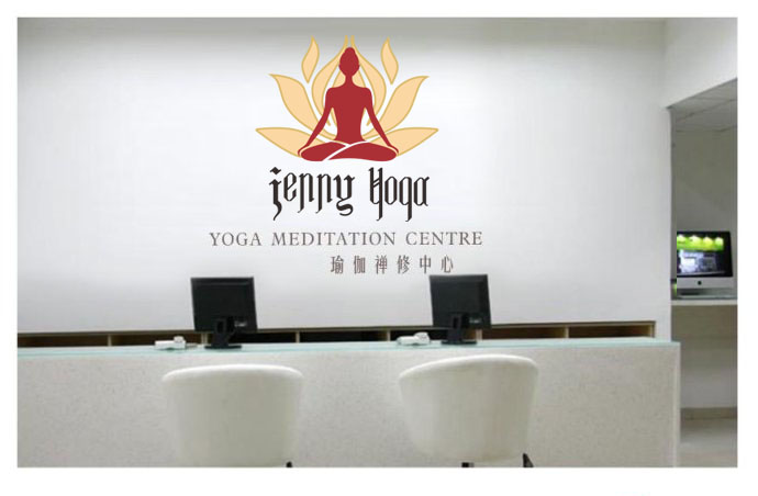 jenng yoga瑜伽禪修中心公司LOGO設(shè)計