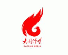 大同傳媒公司LOGO設(shè)計(jì)以是紅色的火鳳凰為創(chuàng)意元素