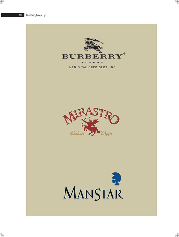 BURBERRY騎士男裝品牌標(biāo)志設(shè)計(jì)