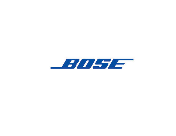 BOSE英文字母組合成的企業(yè)LOGO設計