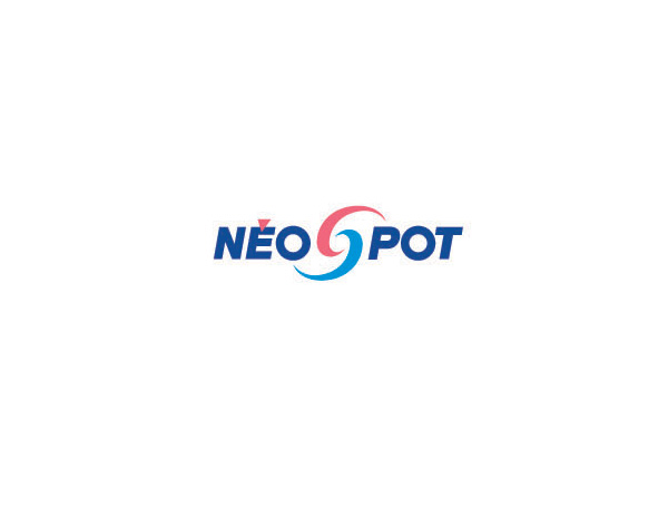 NEOPOT公司LOGO設(shè)計在中間設(shè)計了旋轉(zhuǎn)的元素