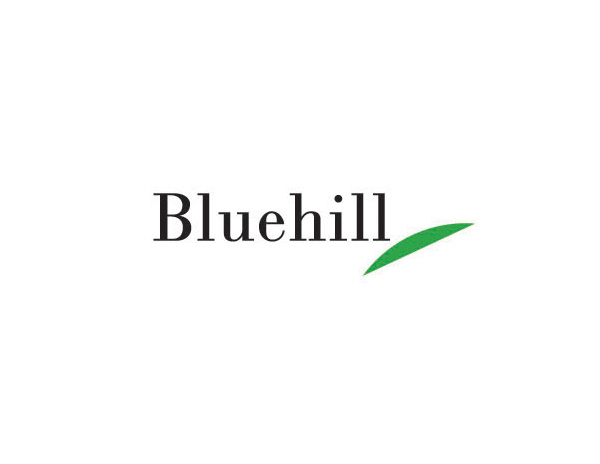 Bluehill制冷設(shè)備企業(yè)標(biāo)志設(shè)計(jì)​，用了綠葉來(lái)襯托。