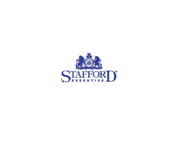 STAFFORD酒莊企業(yè)LOGO設(shè)計(jì)​是由深藍(lán)色的配色方案