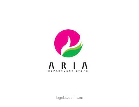 ARIA美容公司標志設(shè)計