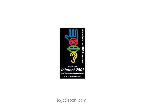 Interact2001面部整形博覽會標(biāo)志
