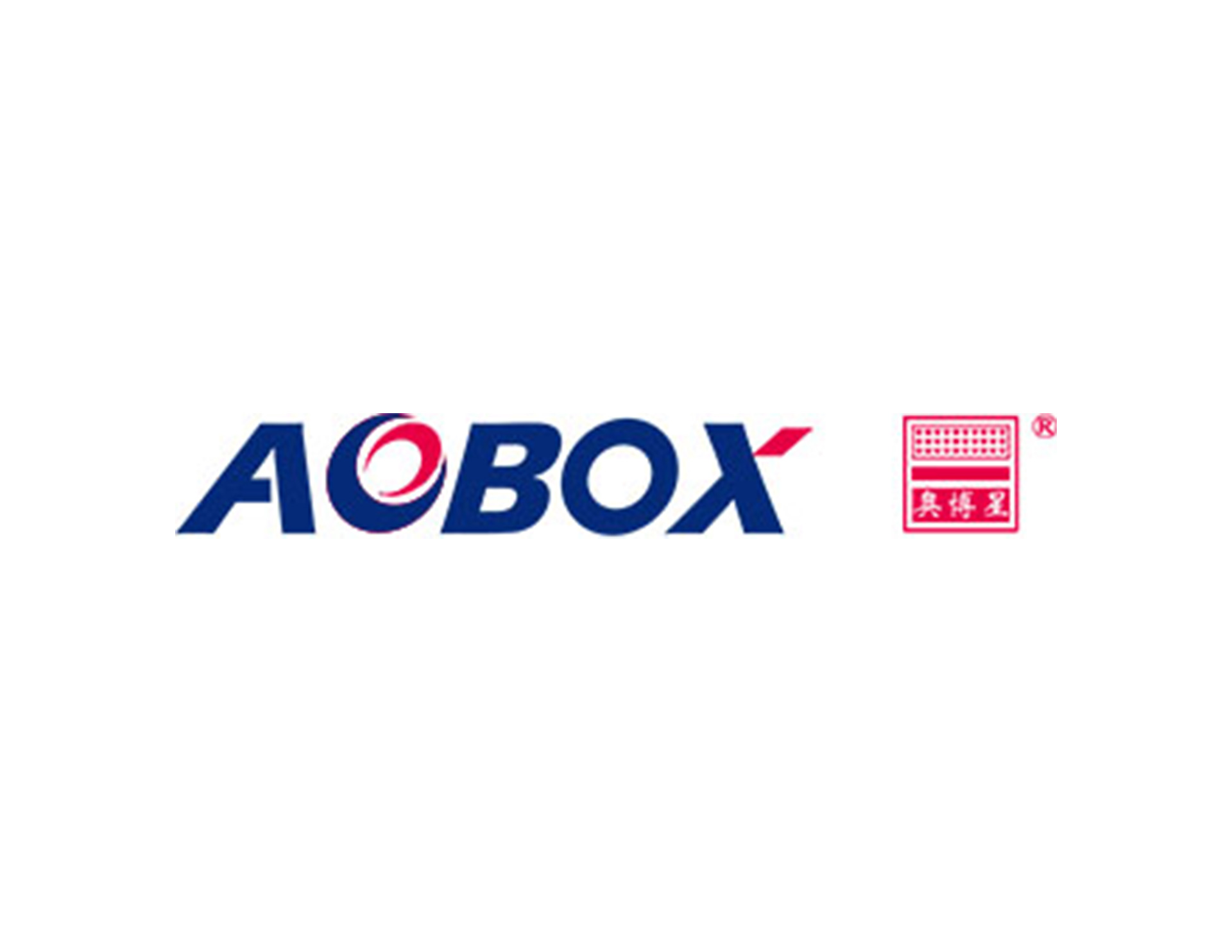 奧博星生物創(chuàng)意以aobox字母經(jīng)過圖形化設(shè)計