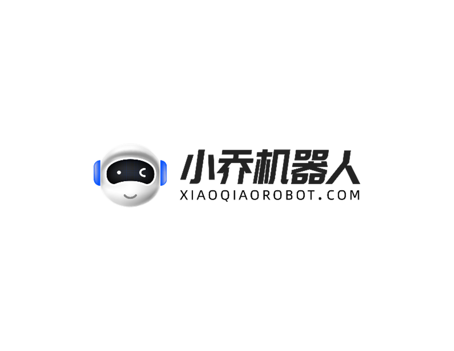 小喬機(jī)器人LOGO設(shè)計(jì)創(chuàng)意是直接以藍(lán)色機(jī)器人的頭像為圖案