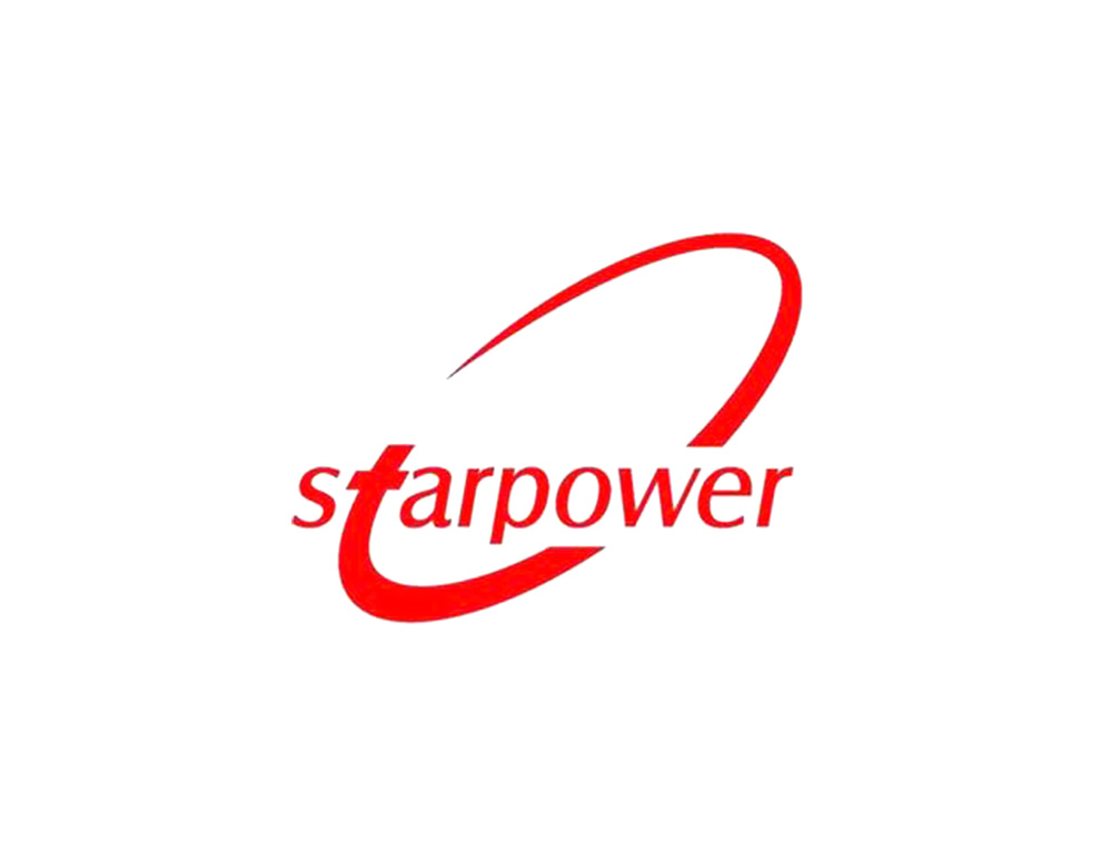 斯達(dá)半導(dǎo)體logo設(shè)計，以starpower英文單詞中的t與全球化來結(jié)合。