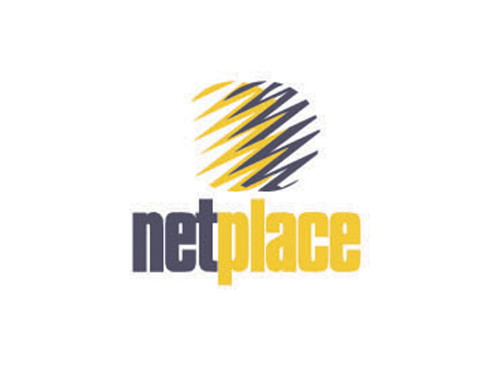 科技公司LOGO設(shè)計創(chuàng)意用NETPLACE品牌字母