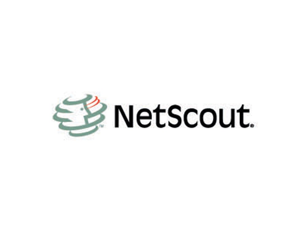 NETSCOUT網(wǎng)絡(luò)科技LOGO設(shè)計以環(huán)形的抽象地球?yàn)閯?chuàng)意