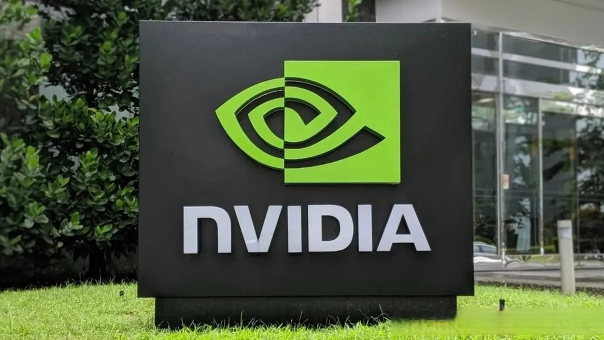 NVIDIA英偉達(dá)logo設(shè)計(jì)門口標(biāo)識(shí)/